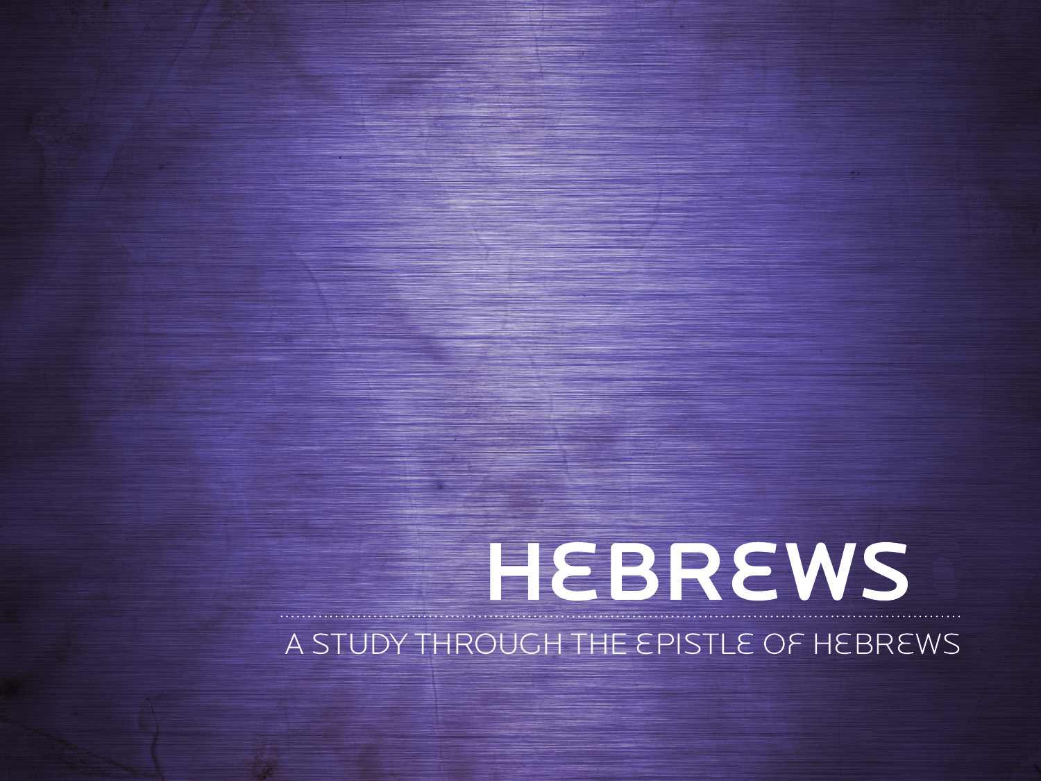 Hebrews 2:1-4