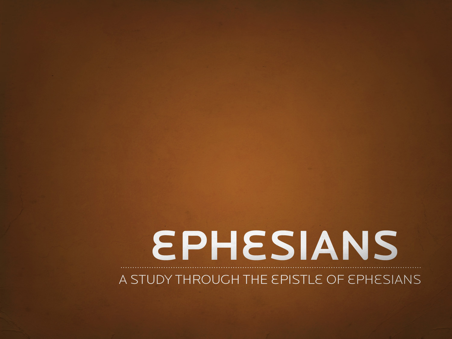 Introduction To Ephesians