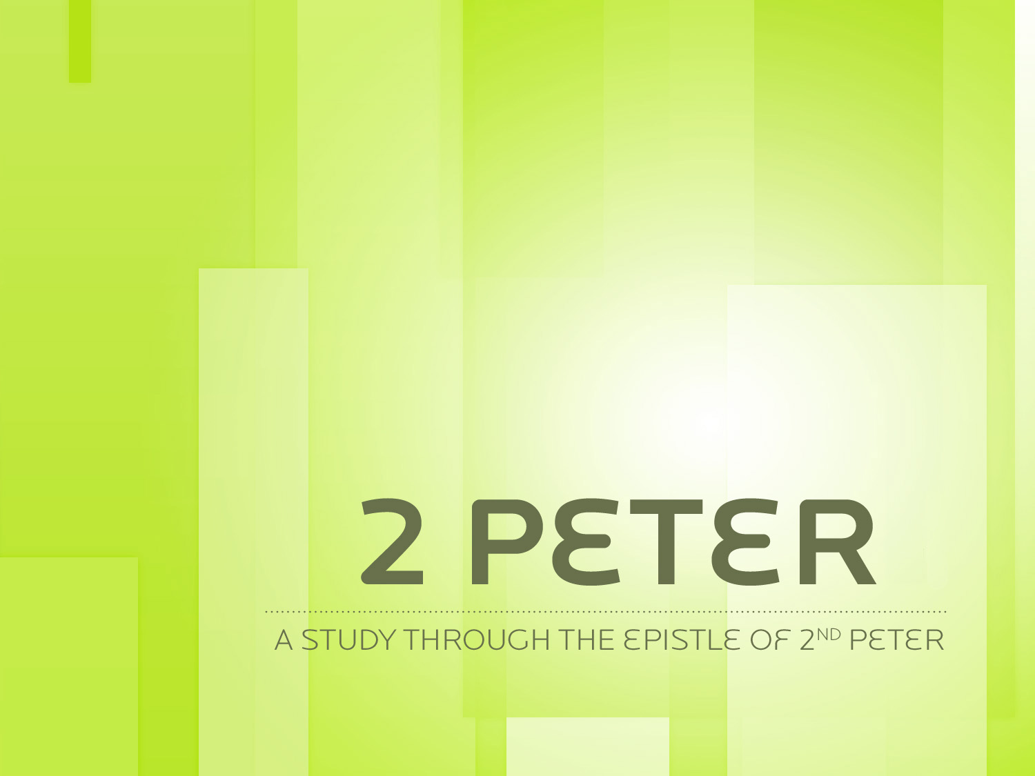 Be Found In Him In Holy Conduct