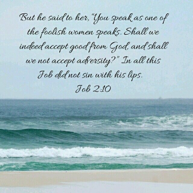 Job 1-2:10, The Testing of Your Devotion